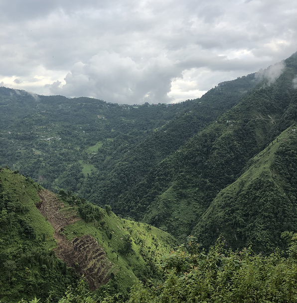 View from Azim Farm