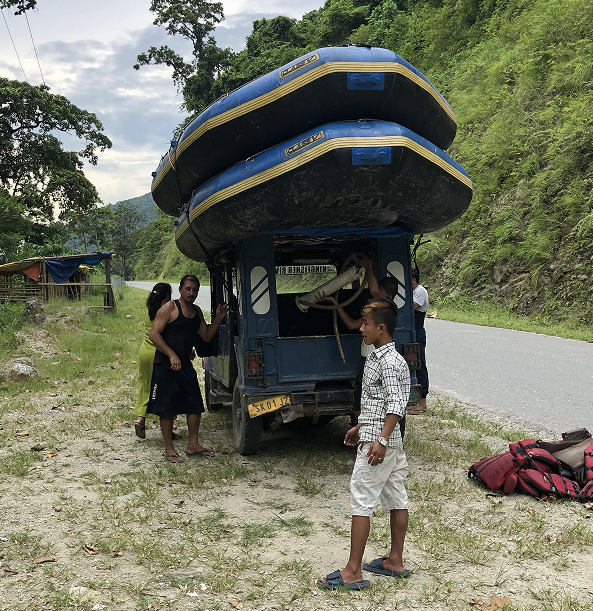 River Rafting Near Melli