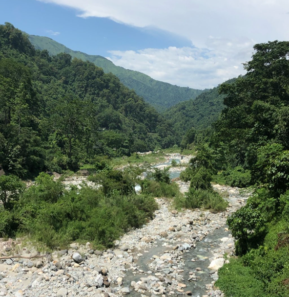 River Teesta, somewhere along the highway
